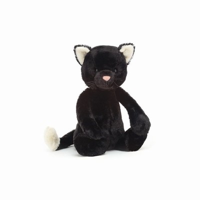 Jellycat Bashful Black Gatito | KYGW-49038